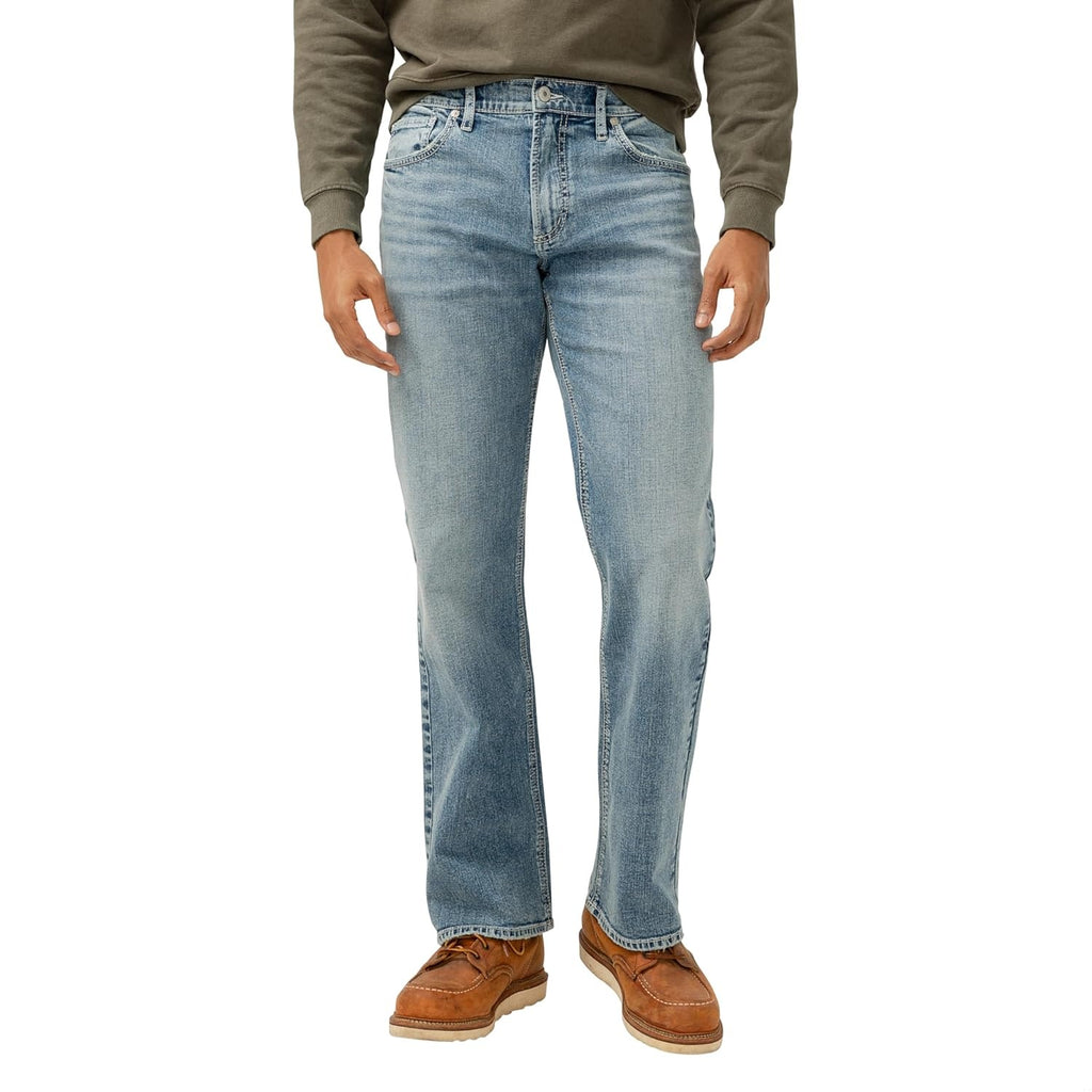 SILVER JEANS CO. Jeans Zac Straight Leg barbati