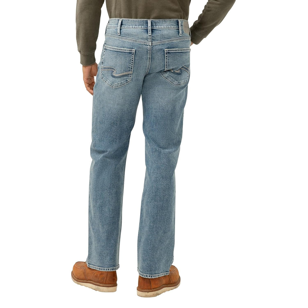 SILVER JEANS CO. Jeans Zac Straight Leg barbati