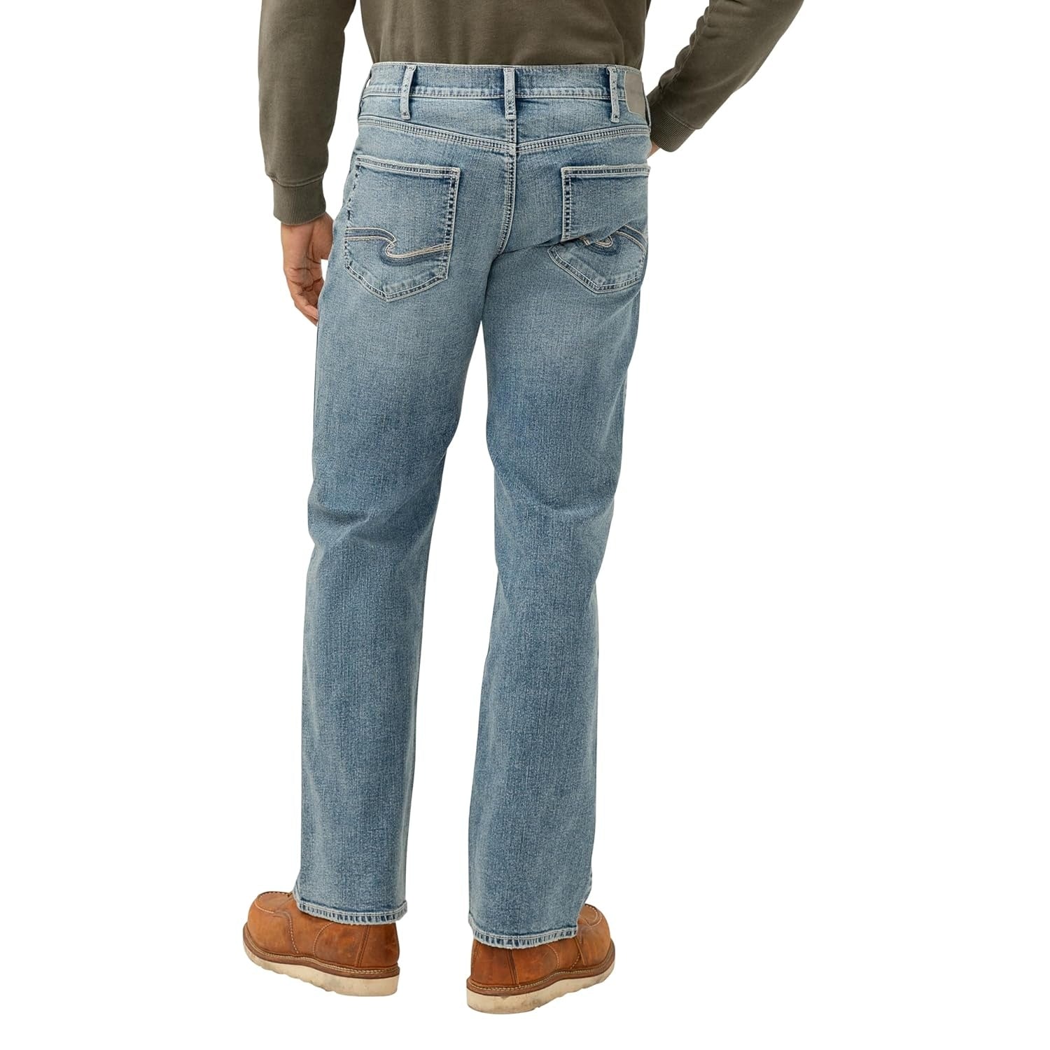 SILVER JEANS CO. Jeans Zac Straight Leg barbati