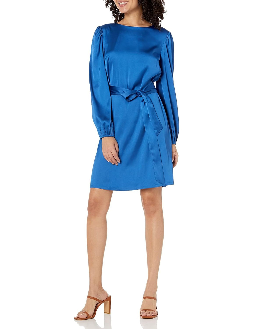 THE DROP Rochie cu cordon din satin femei