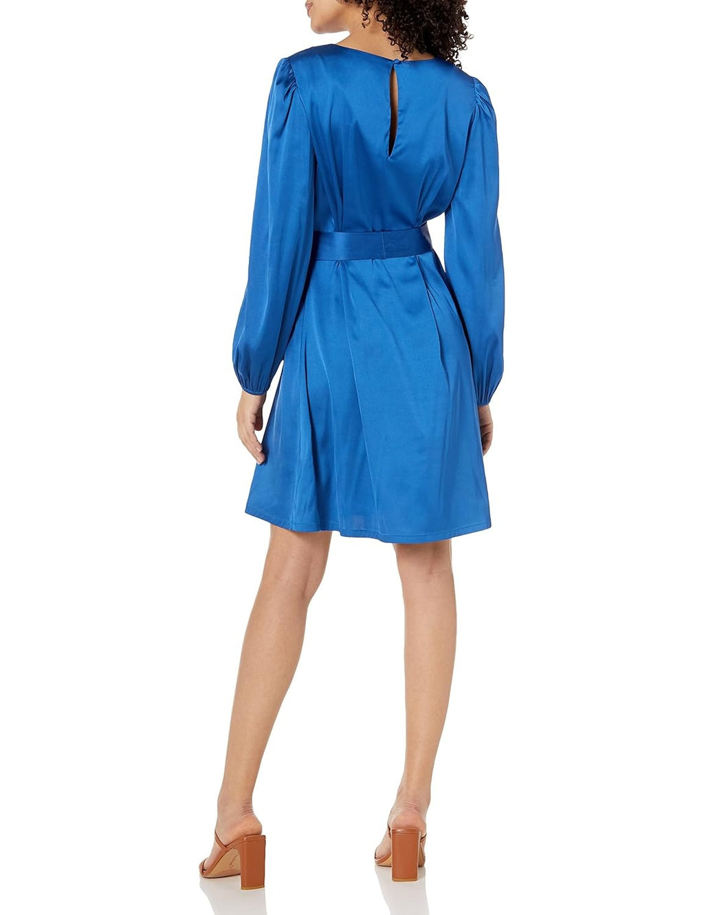 THE DROP Rochie cu cordon din satin femei