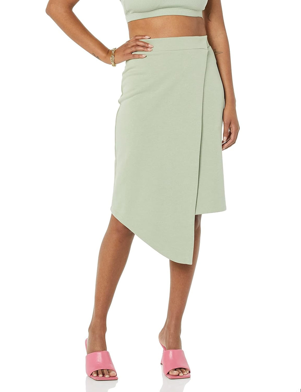 THE DROP Fusta Midi Hazel femei