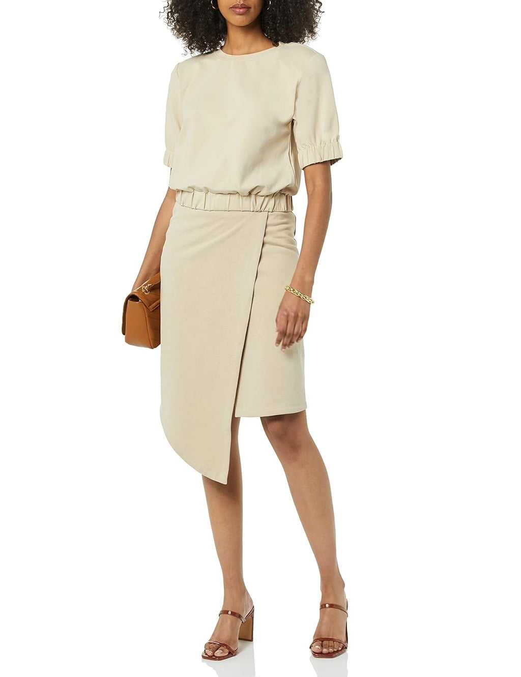 THE DROP Fusta Midi Hazel femei