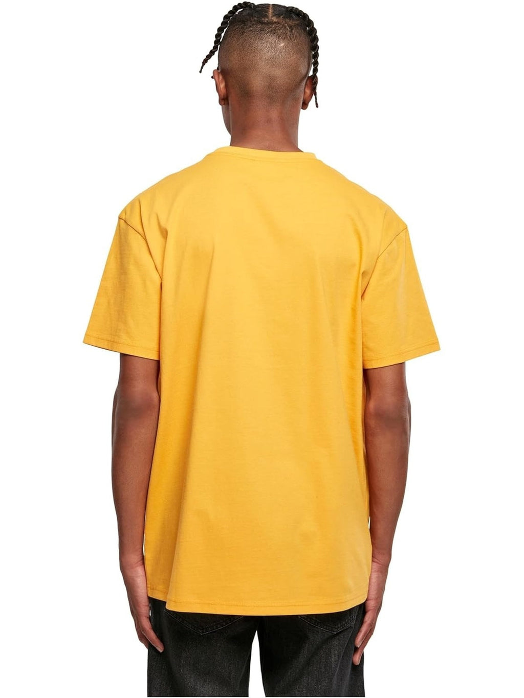 URBAN Classics -Tricou Oversized galben barbati