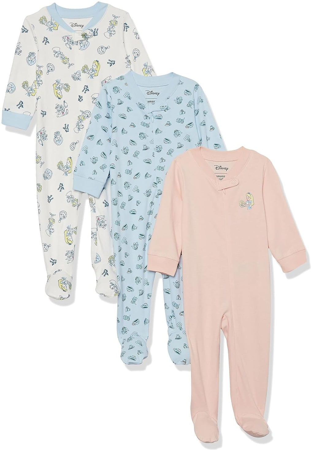 AMAZON ESSENTIALS Pijama din bumbac Disney set bebelusi