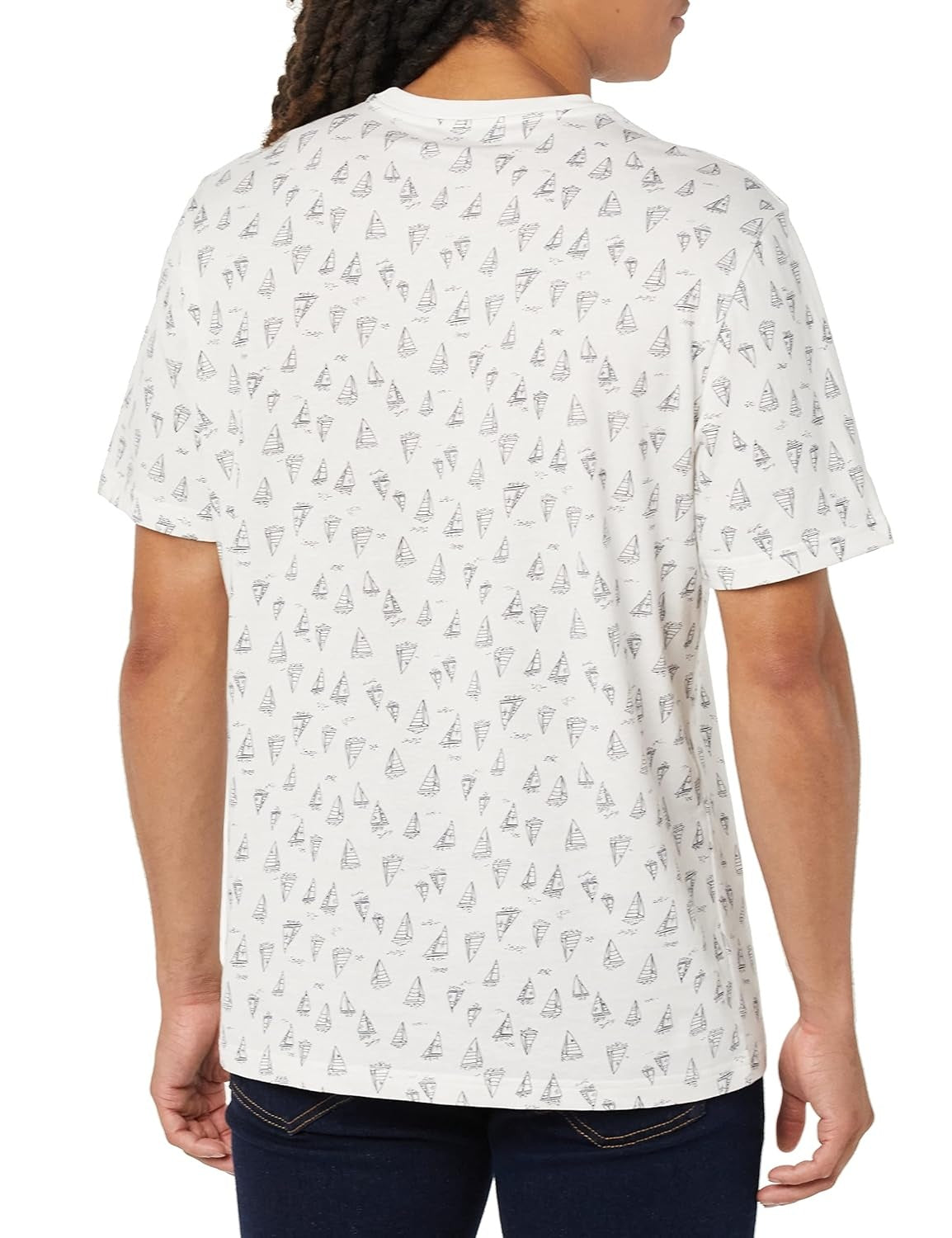 AMAZON ESSENTIALS Tricou maneca scurta cu guler rotund din bumbac barbati