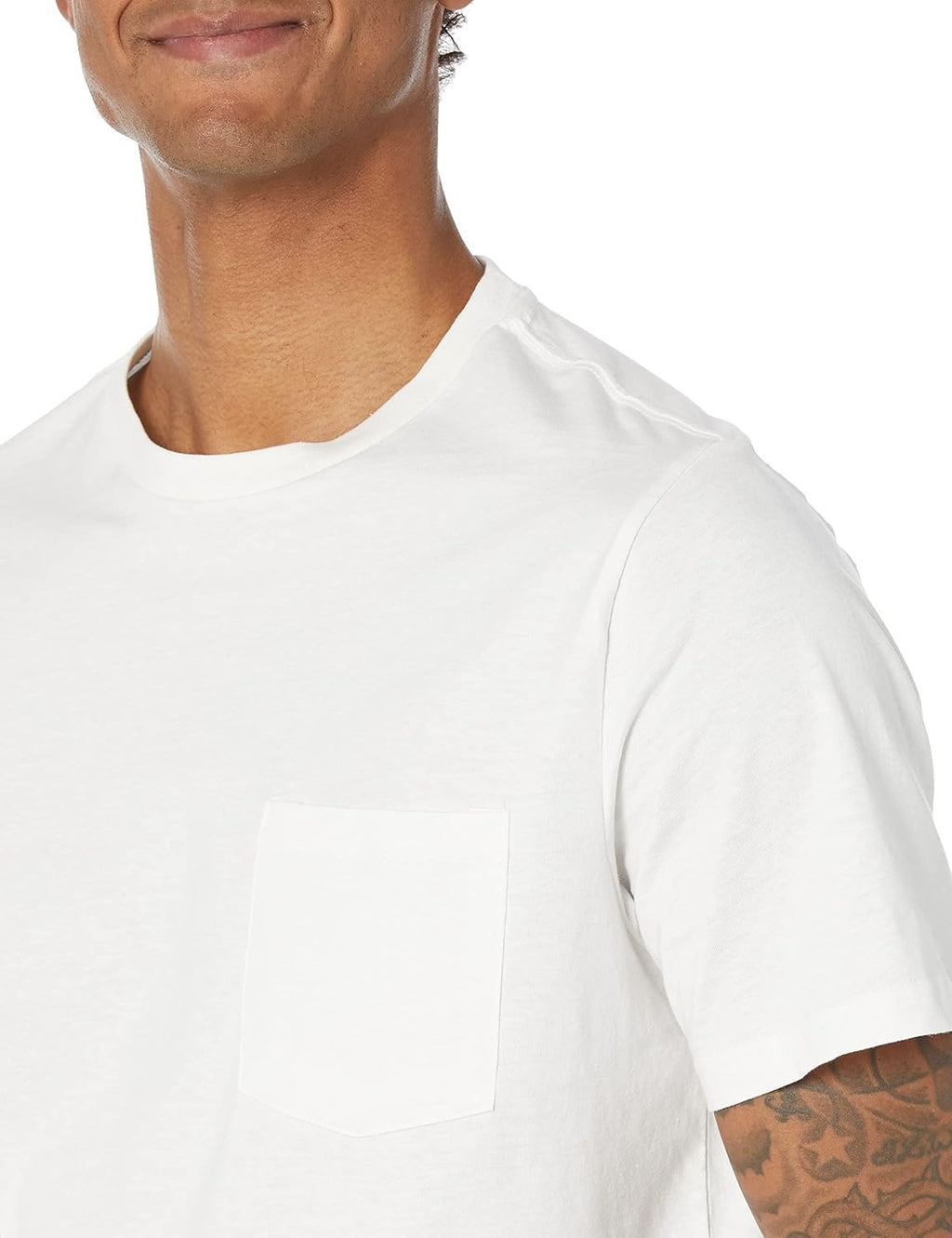 AMAZON ESSENTIALS Tricou maneca scurta cu guler rotund barbati