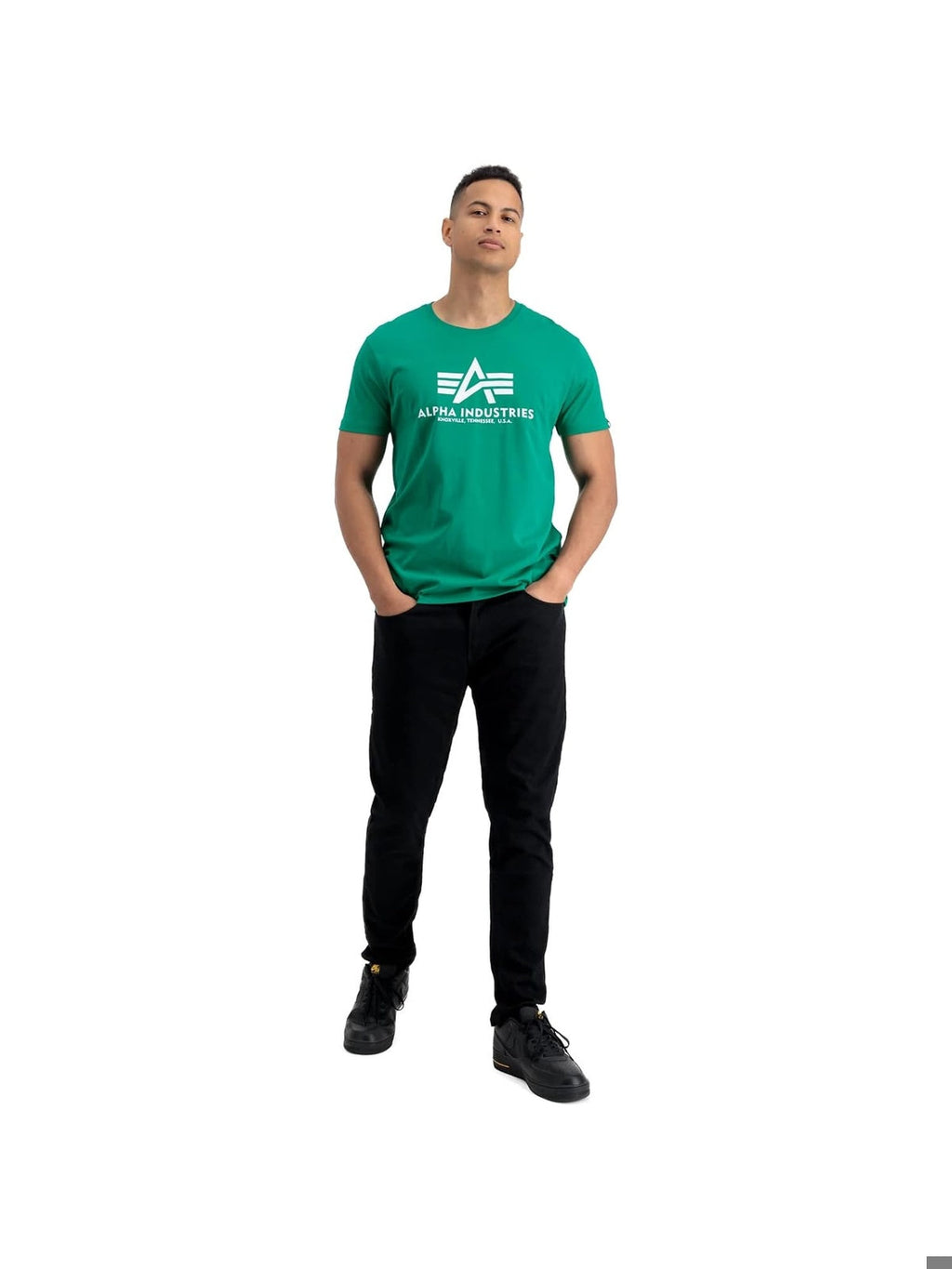 ALPHA Industries Tricou jungle verde barbati