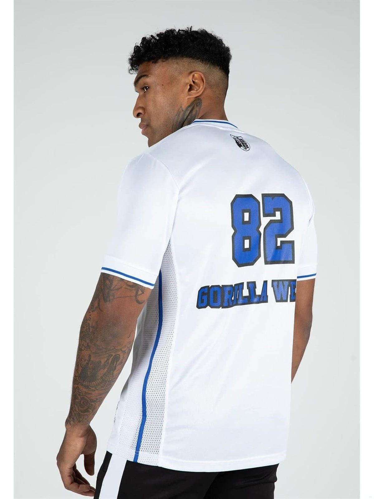 GORILLA WEAR San Mateo Tricou alb barbati