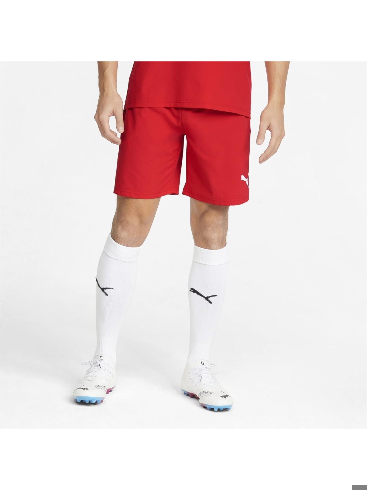 PUMA - Pantaloni scurti Teamfinal rosu barbati