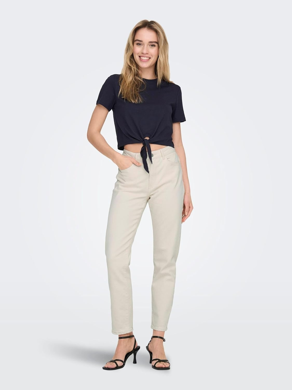 ONLY Jeans Emily Stretch High Waist Straight femei