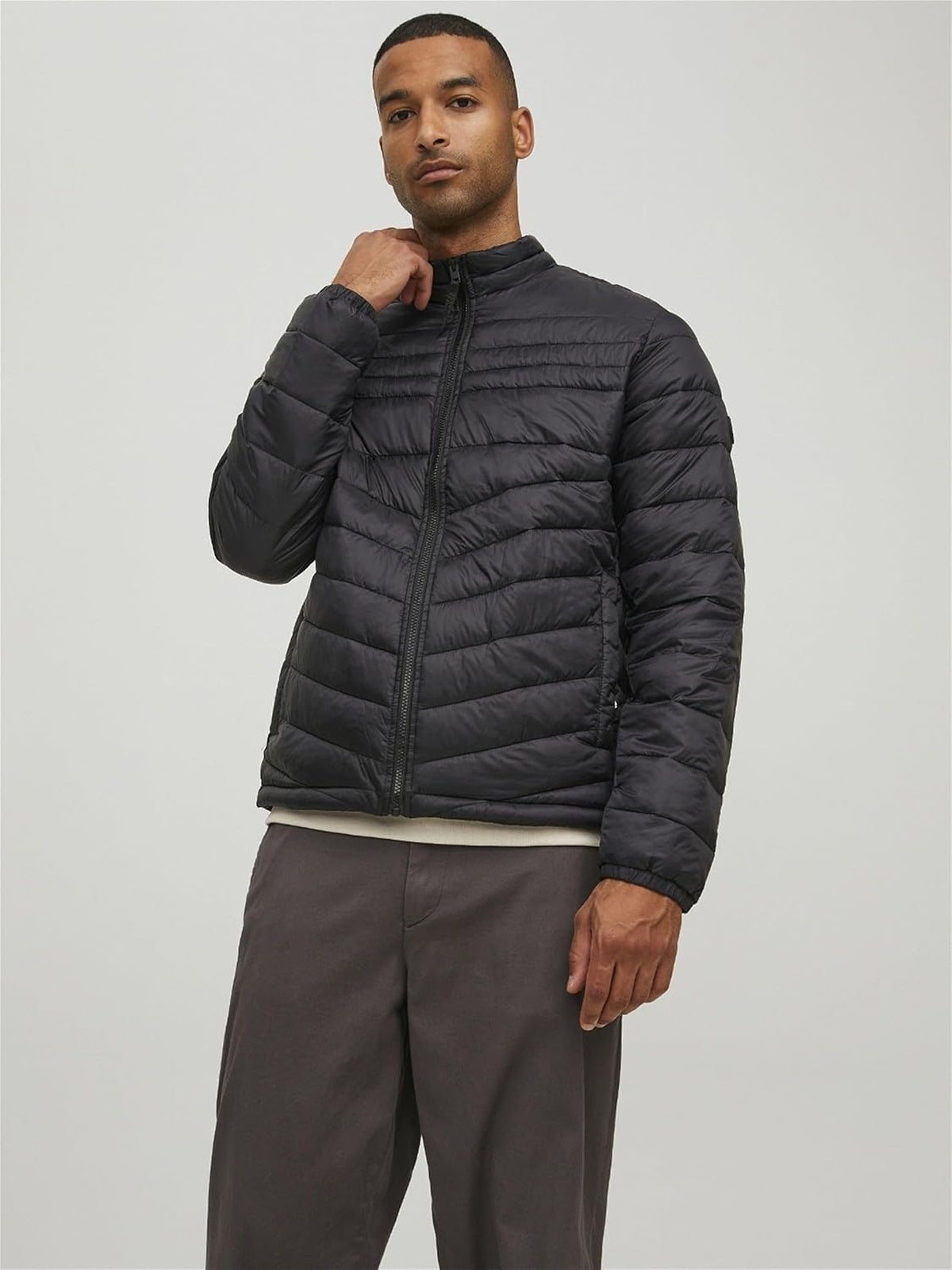 JACK & JONES Jacheta matlasata tip lightweight-puffer barbati
