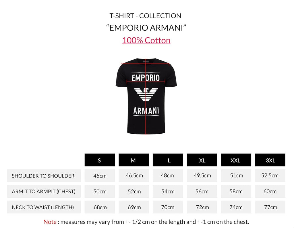 EMPORIO ARMANI Tricou cu guler rotund maneca scurta barbati