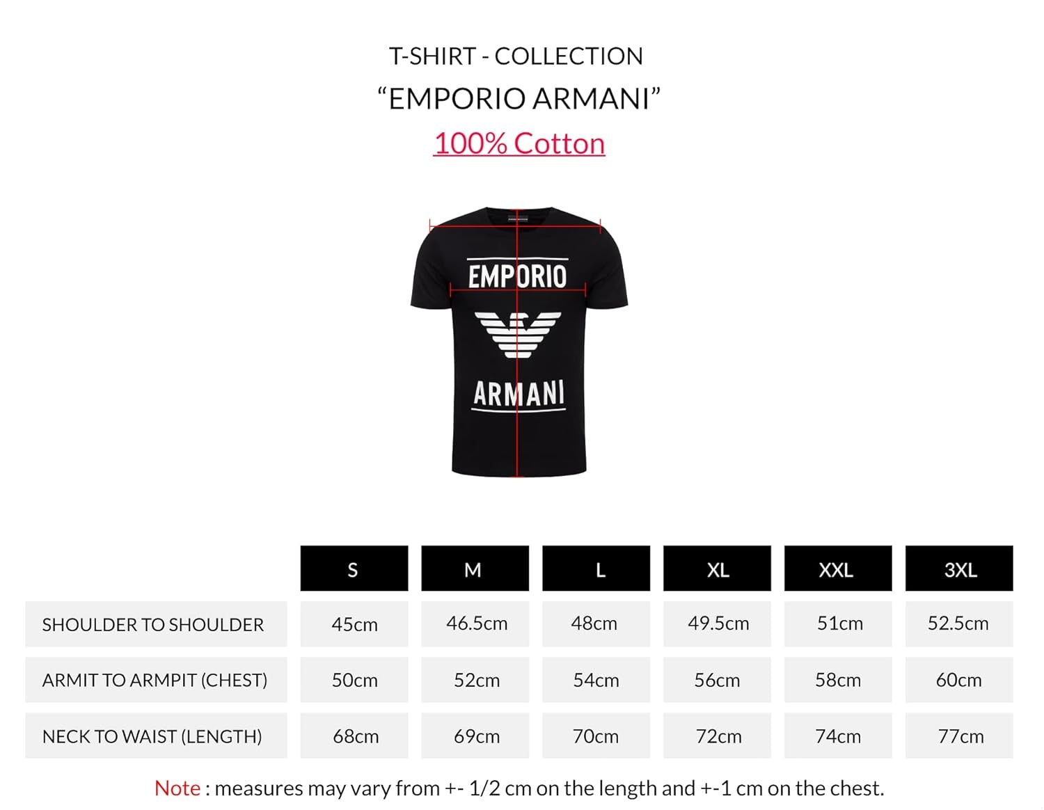 EMPORIO ARMANI Tricou cu guler rotund maneca scurta barbati