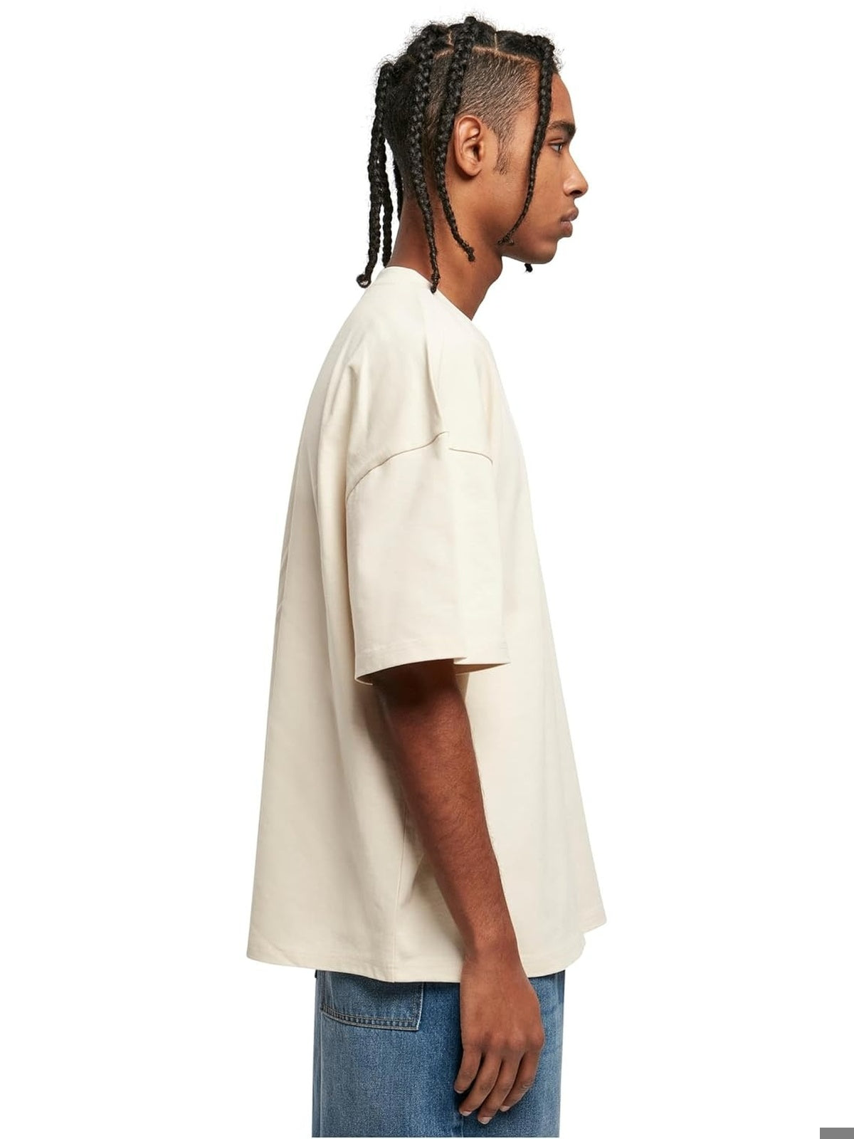 URBAN Classics - Tricou Oversized dungi subtiri negru barbati