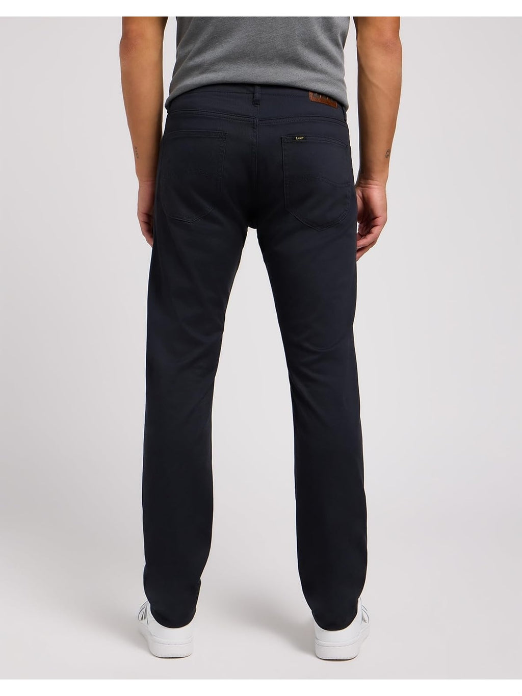 LEE Herren Pantaloni Slim Fit negru-albastru barbati