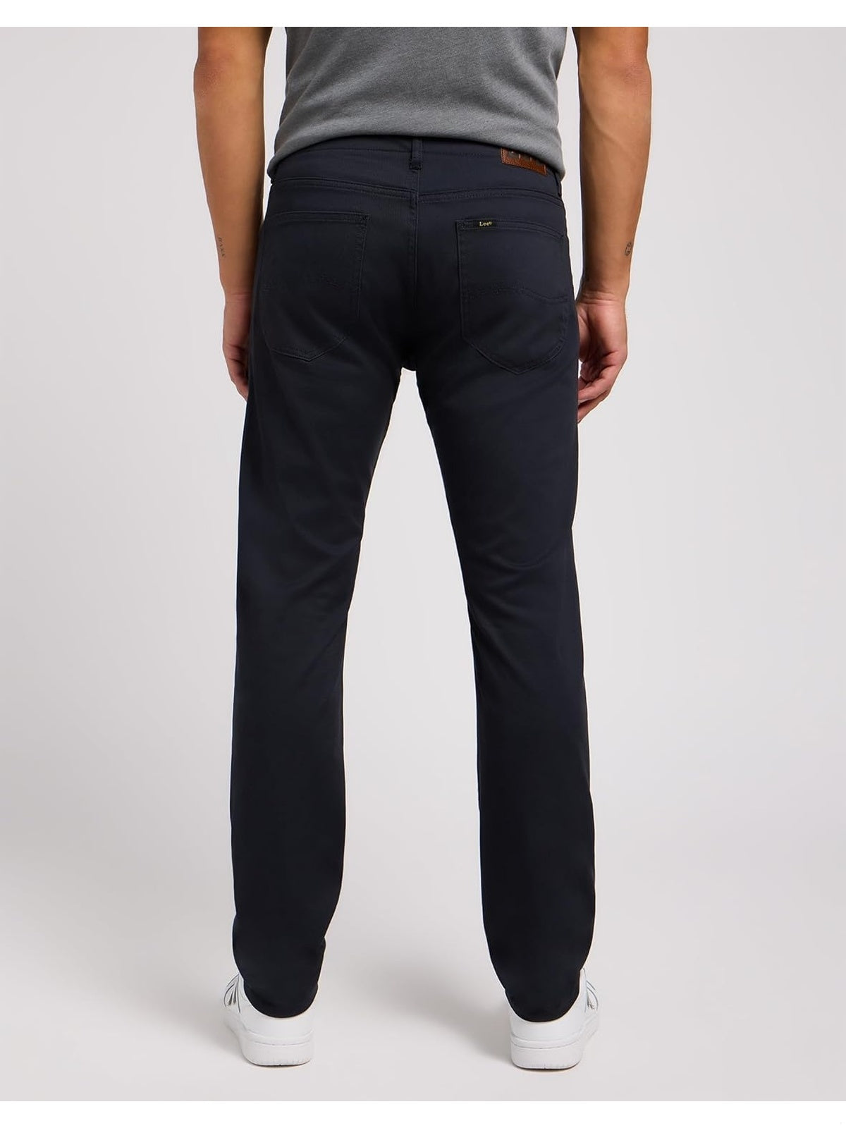 LEE Herren Pantaloni Slim Fit negru-albastru barbati