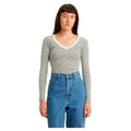 LEVI'S Tricou Baby Tee maneca lunga cu anchior femei
