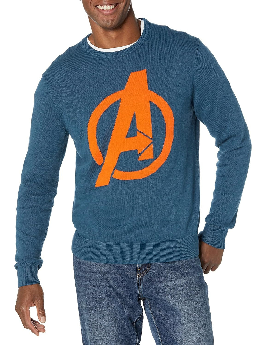 AMAZON ESSENTIALS Pulover Avengers Logo barbati