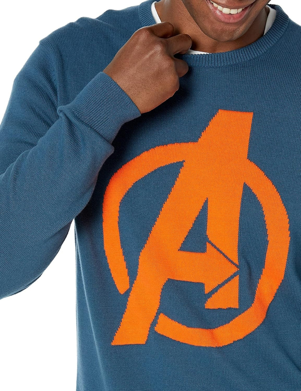AMAZON ESSENTIALS Pulover Avengers Logo barbati