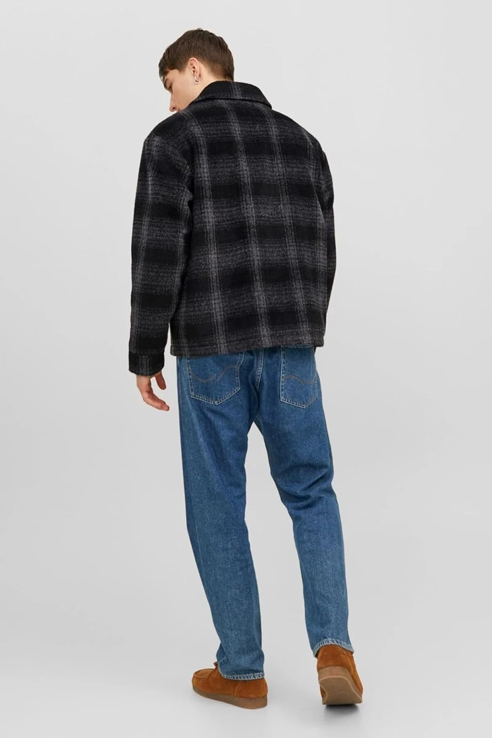 JACK & JONES Jacheta fleece Lunar barbati