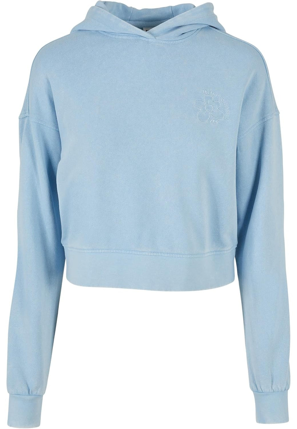 URBAN CLASSICS Hanorac cu gluga broderie florala femei