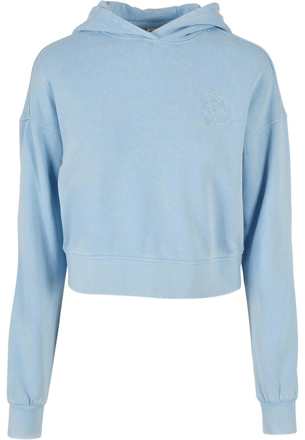 URBAN CLASSICS Hanorac cu gluga broderie florala femei