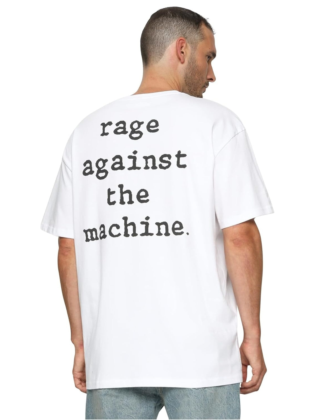 MISTER Tee Tricou MT2471-RAGE Against The Machine Oversize Tee barbati