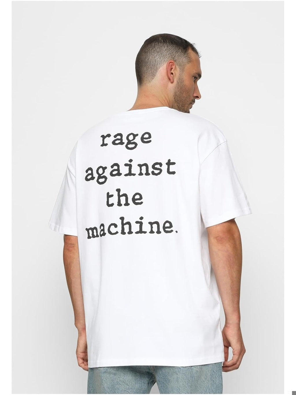 MISTER Tee Tricou MT2471-RAGE Against The Machine Oversize Tee barbati