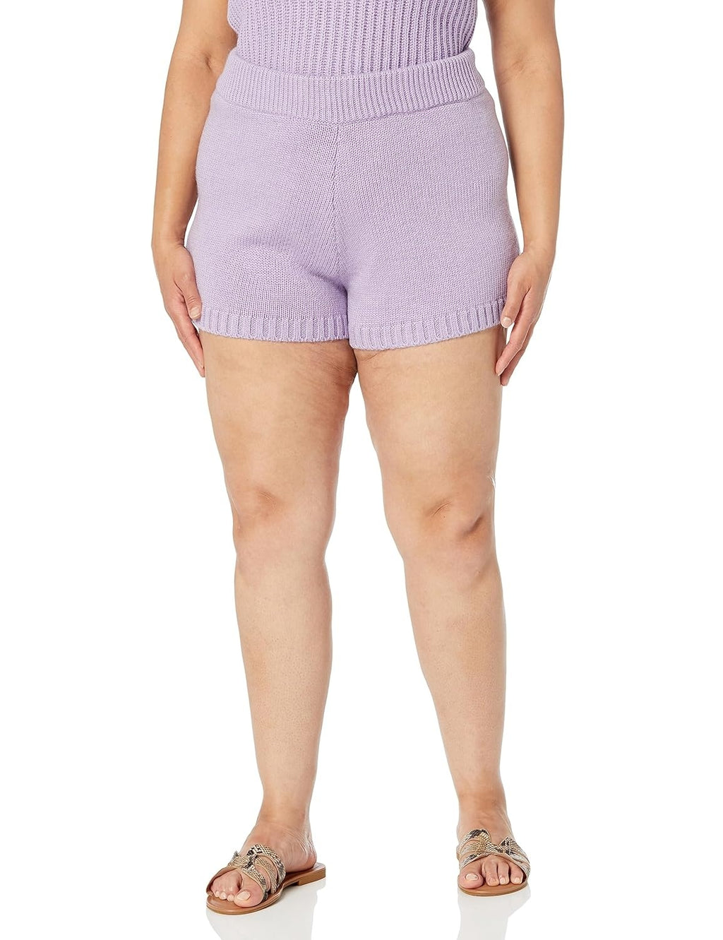 THE DROP Pantaloni scurti tricot Adrienne femei