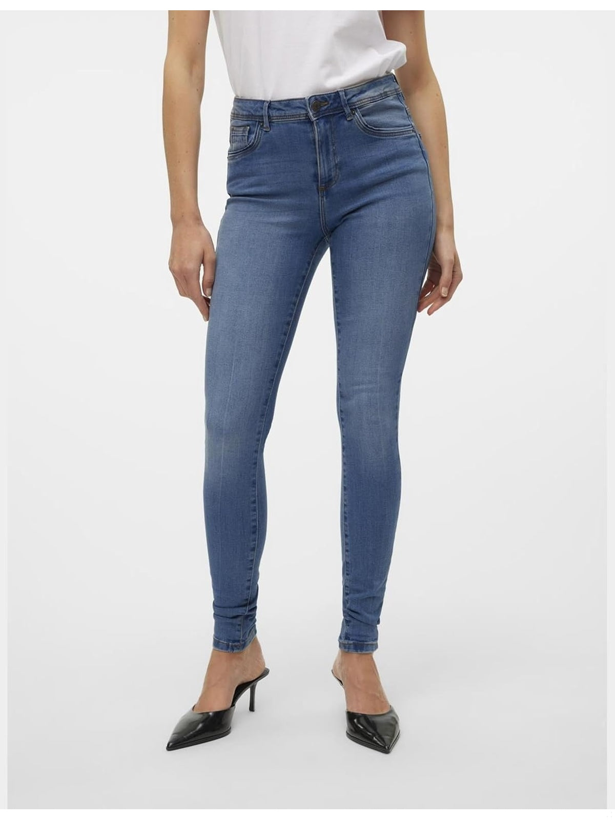 VERO MODA Pantaloni Jeans skinny leggings femei