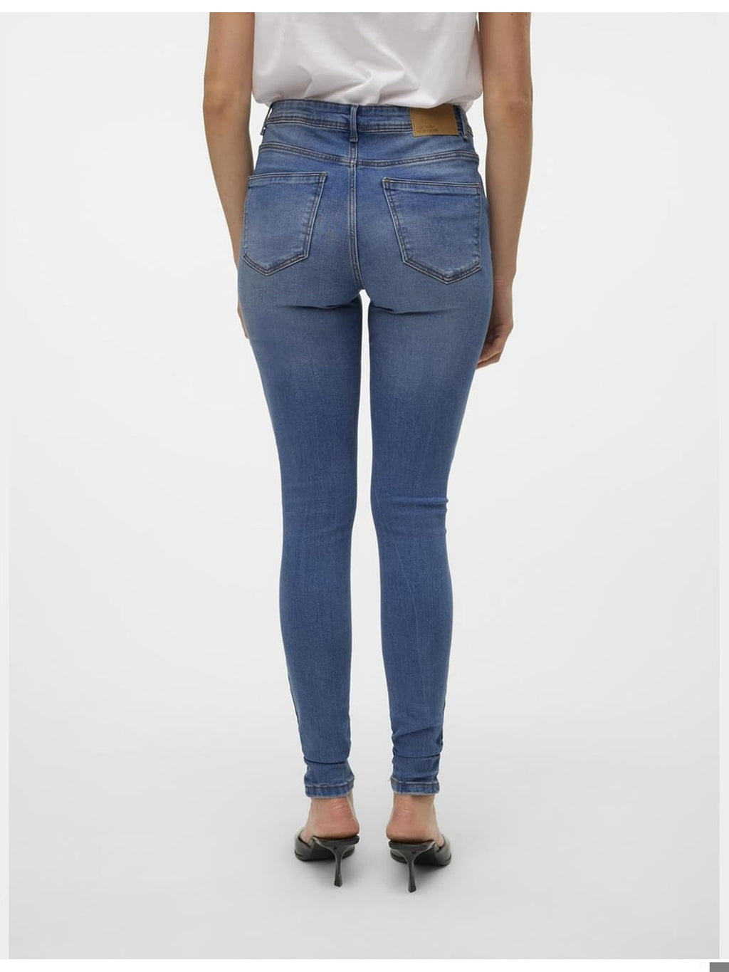 VERO Moda Pantaloni denim albastru femei XXL/30