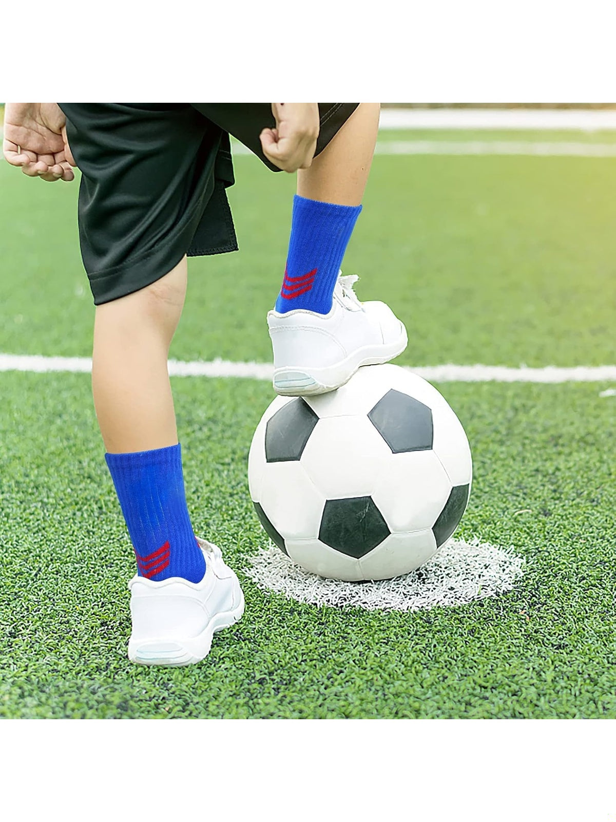 GRPSKCOS Perechi sosete sport multicolor din bumbac baieti copii fete ani