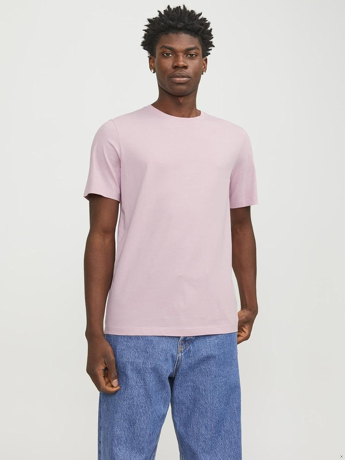 JACK & JONES Tricou roz barbati