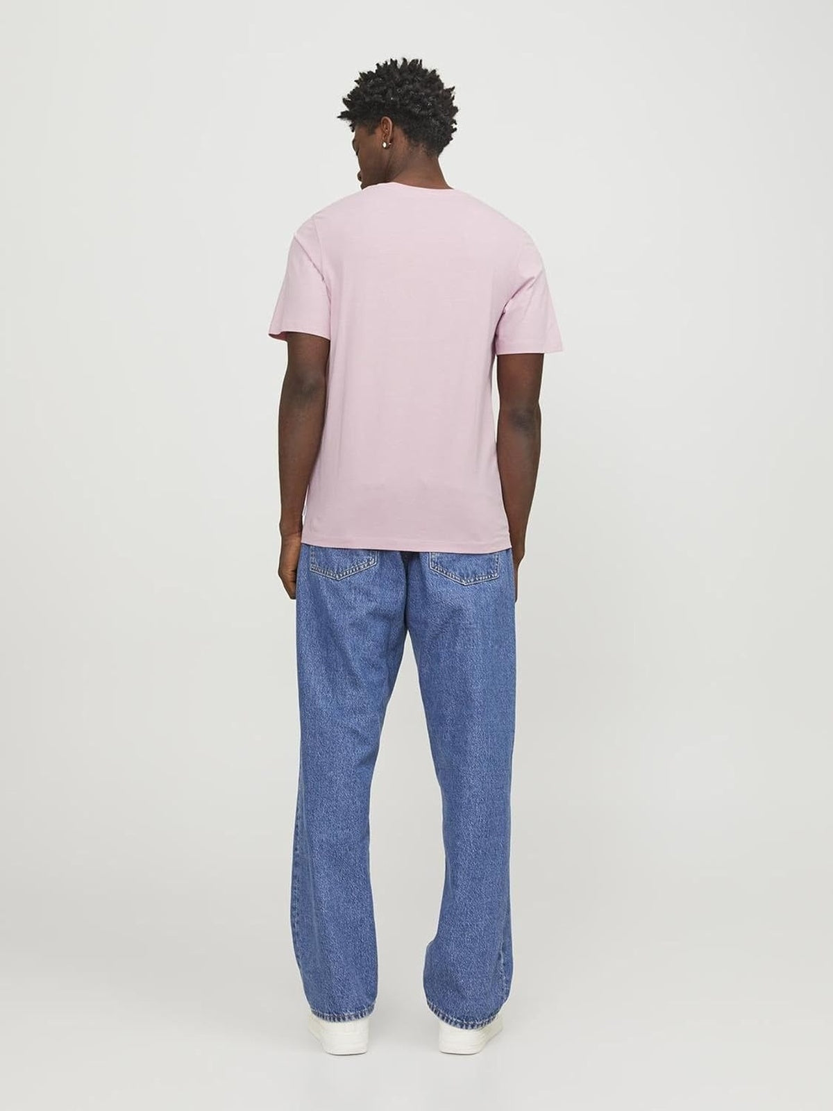 JACK & JONES Tricou roz barbati