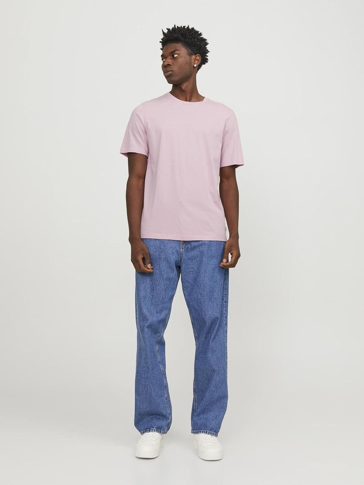 JACK & JONES Tricou roz barbati