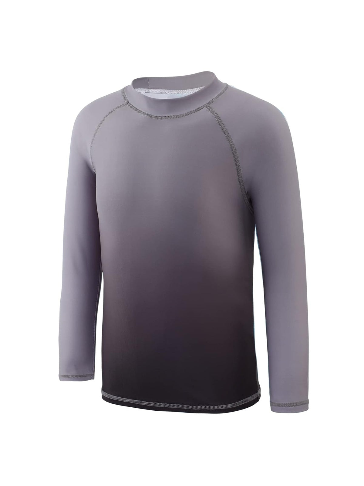 TRICOU De inot baieti cu maneca lunga gri