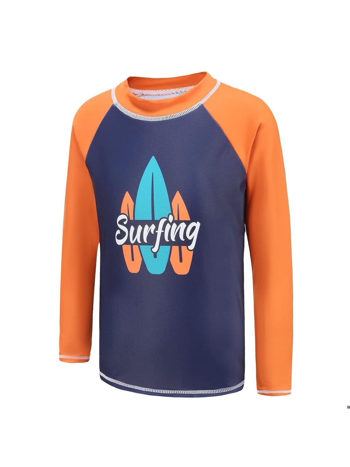 TRICOU De inot baieti cu maneca lunga gri