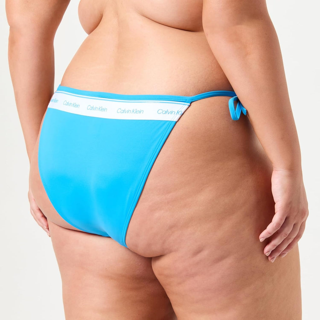 CALVIN KLEIN Slip bikini cu nod lateral sport femei