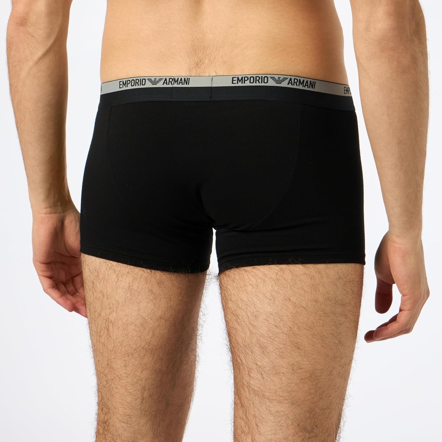 EMPORIO ARMANI Boxeri Trunk Stretch din bumbac cu logo barbati
