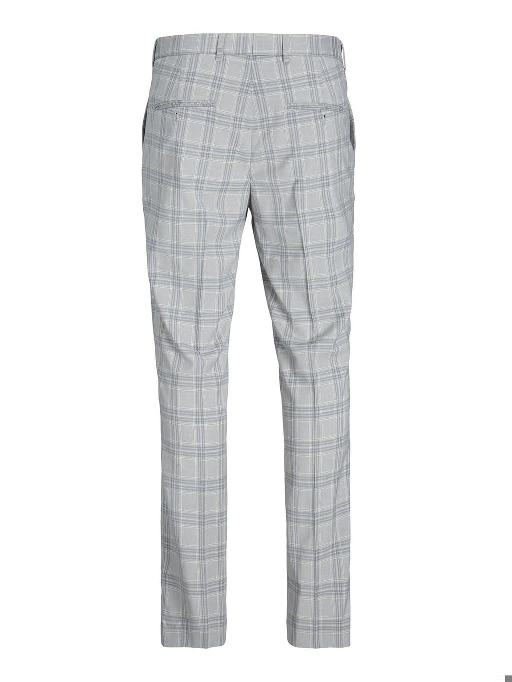 JACK & JONES Pantaloni slim fit chino eleganti gri/carouri barbati