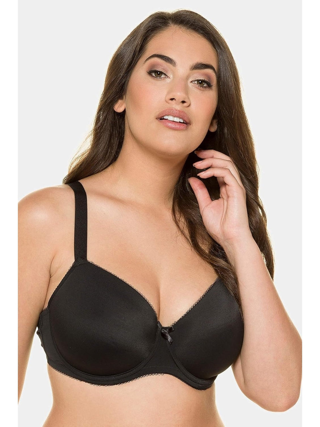 ULLA Popken Bluza cu maneca lunga albastru femei