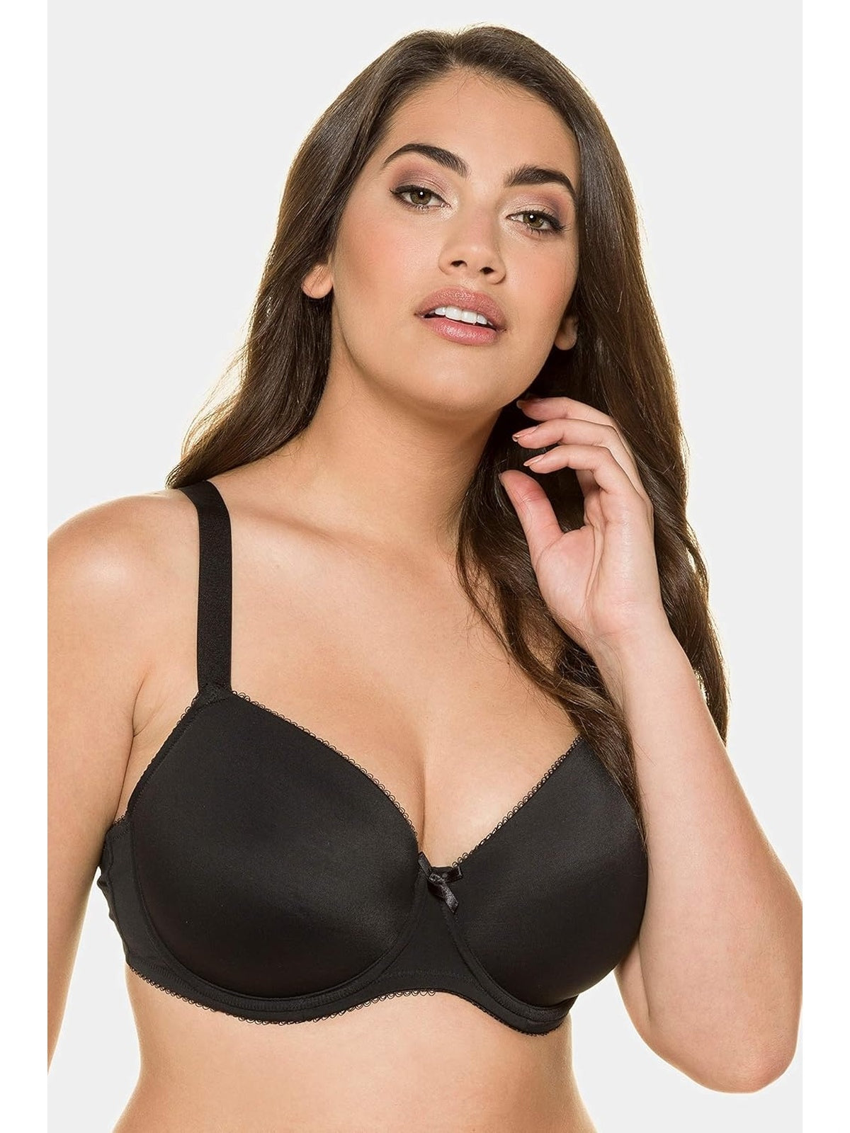 ULLA Popken Bluza cu maneca lunga albastru femei