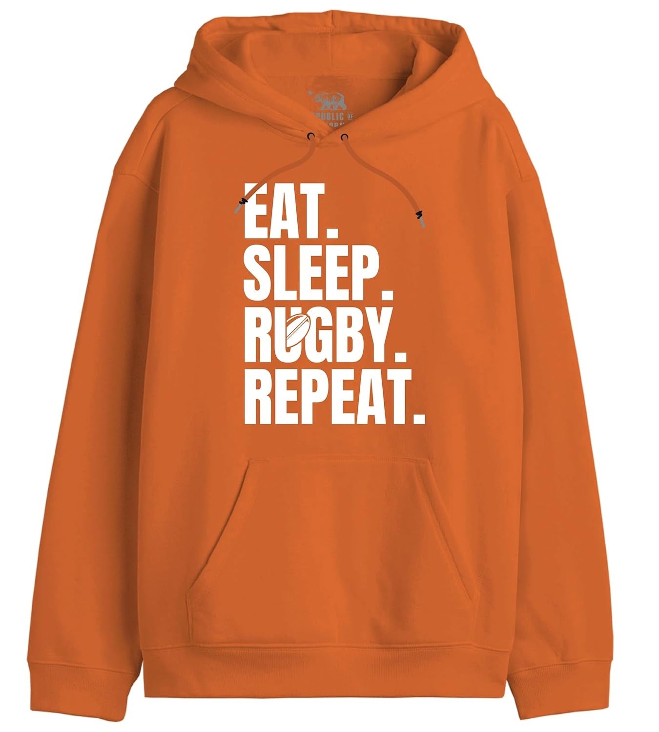 REPUBLIC OF CALIFORNIA Bluza sport Eat Sleep Rugby Repeat barbati