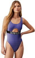 CALVIN KLEIN Costum de baie intreg cu decupaj femei