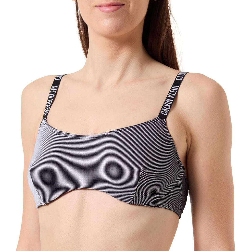 CALVIN KLEIN Top bikini Bralette ripat femei