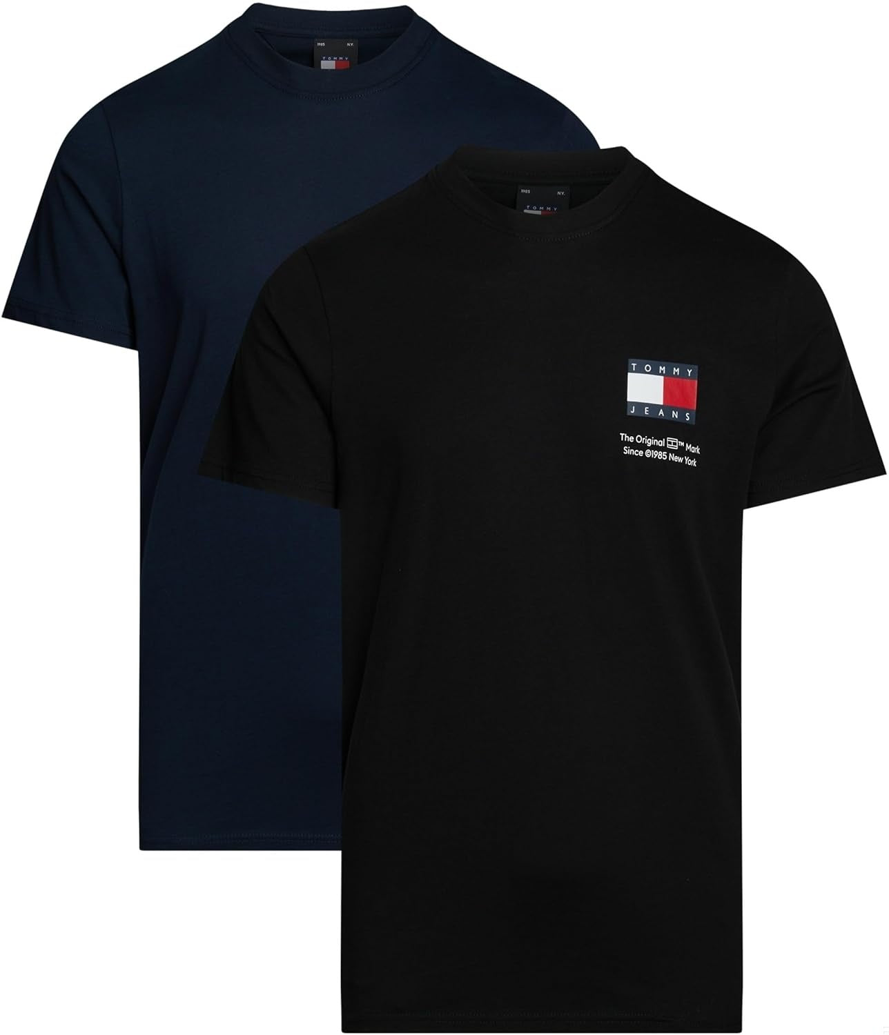 TOMMY JEANS Tricou Slim Flag set 2 buc barbati