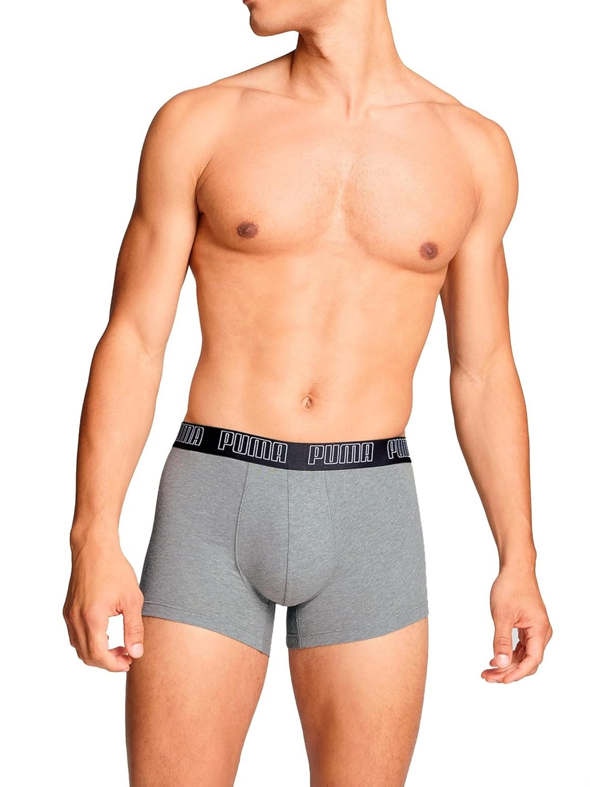 PUMA MEN Set boxeri bucati negru/gri barbati