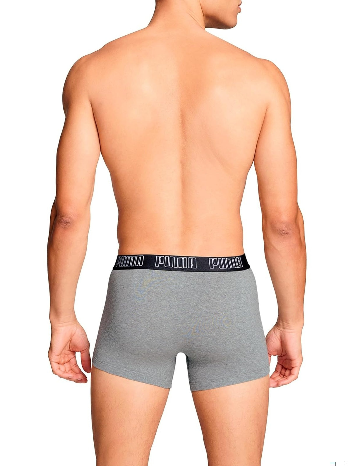 PUMA MEN Set boxeri bucati negru/gri barbati