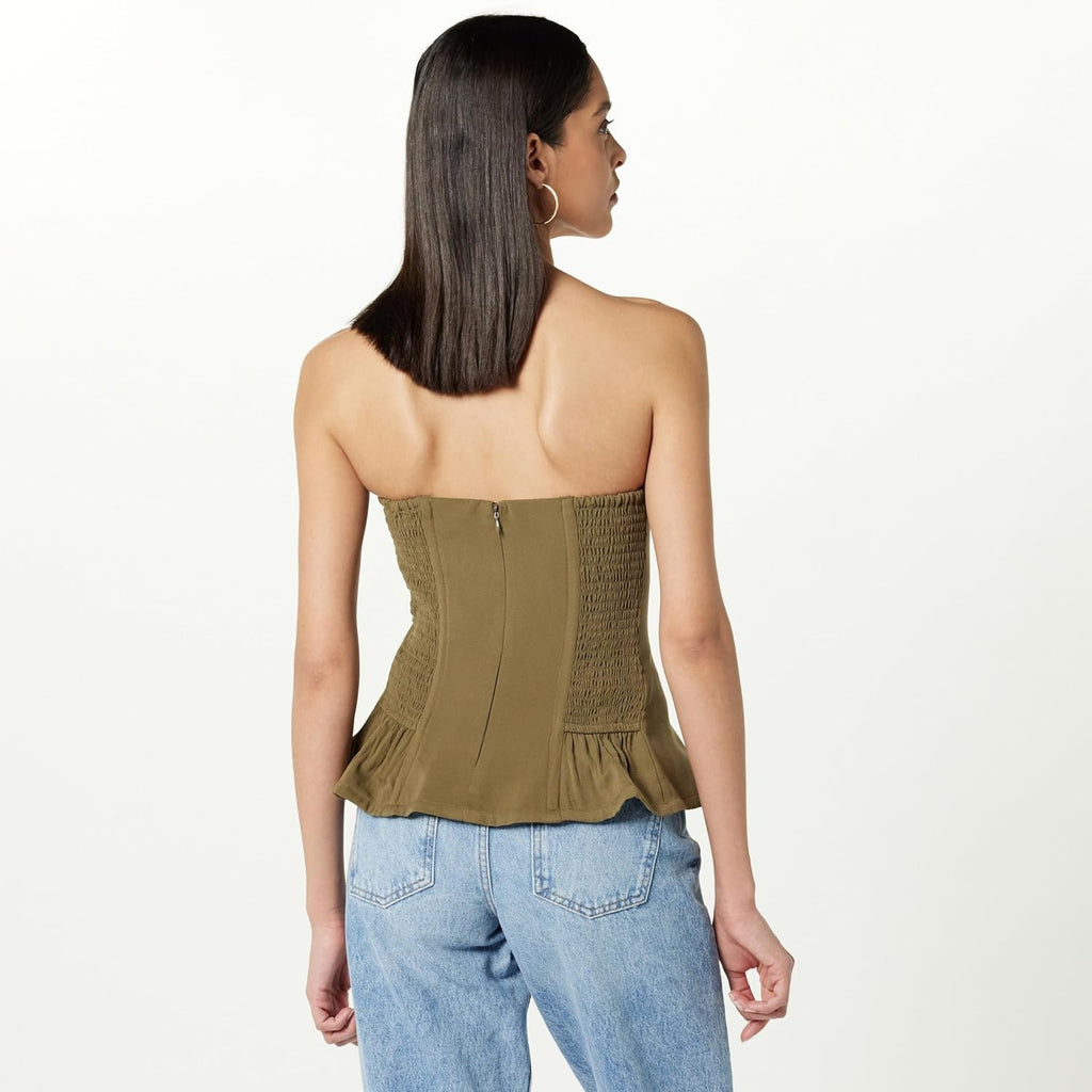 THE DROP Top corset Alejandra fara bretele femei